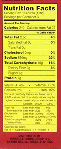 Appian Way Regular Crust Pizza Mix 125oz 18 Pack 